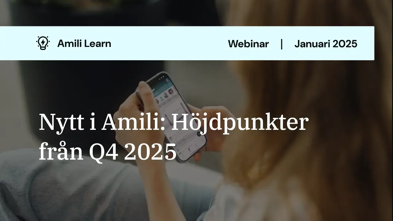 Amili Learn Januari 2026