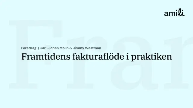 Cover framtidens fakturaflöde (2)