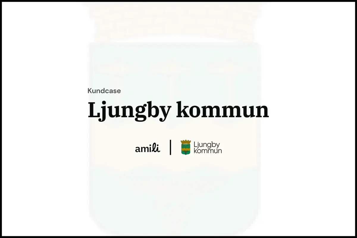 Ljungby Kommun och Amili