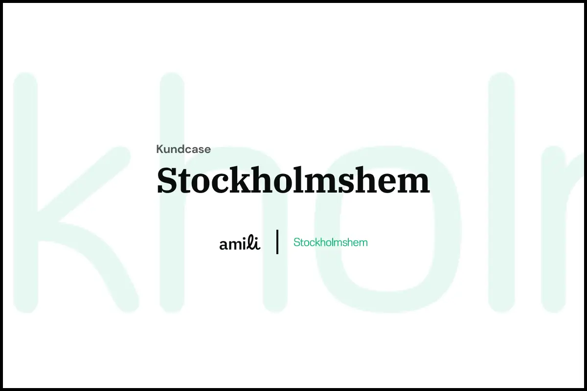 kundcase stockholmshem